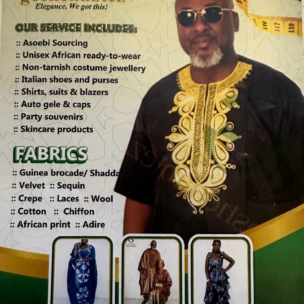 Men's African Dashiki Shirt with Gold Embroidery